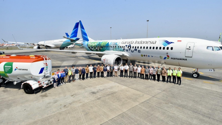 Indonesia thử nghiệm thành công chuyến bay dân sự dùng nhiên liệu pha dầu cọ